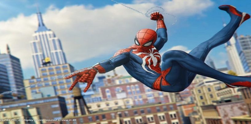 Playing Spiderman On PS4 One Of The Best Games EVER! Watch This Amazing Game Play! (Video)