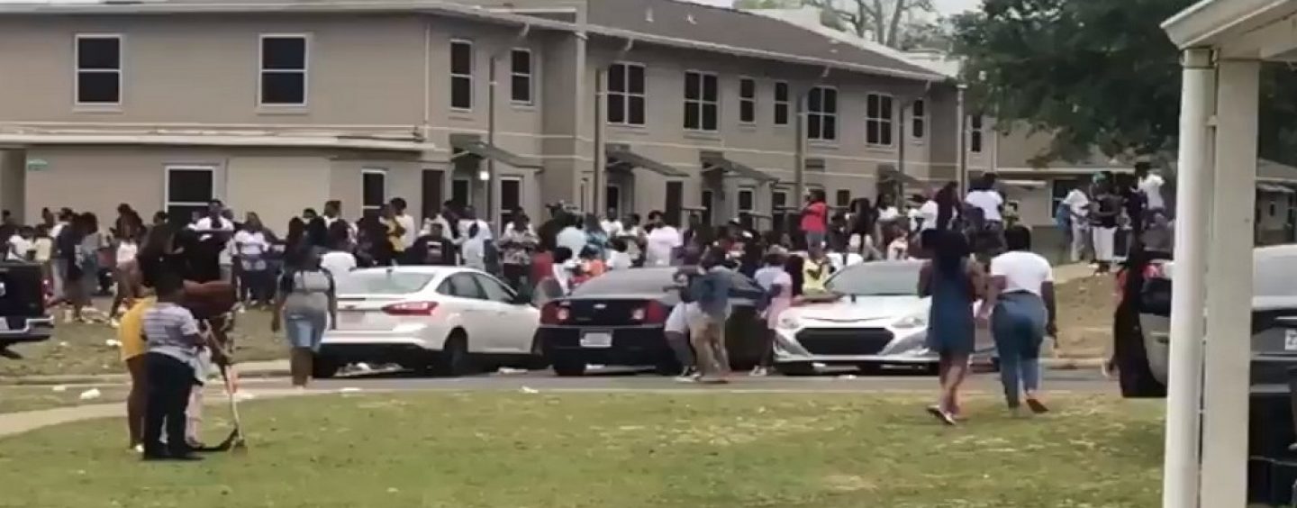 Black Florida Residents Throw Huge Block Party For Easter And Force POLICE To Show Up On Scene! (Video)