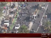 BREAKING NEWS! Huge Crowds Of People Looting Stores In Santa Monica CA! (Live Broadcasting)
