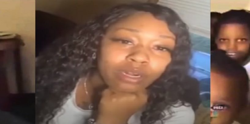 WOMAN Celebrates Having CPS Take Her 7 Children From Her Which Frees Her Up To Now Party! (Live Broadcast)