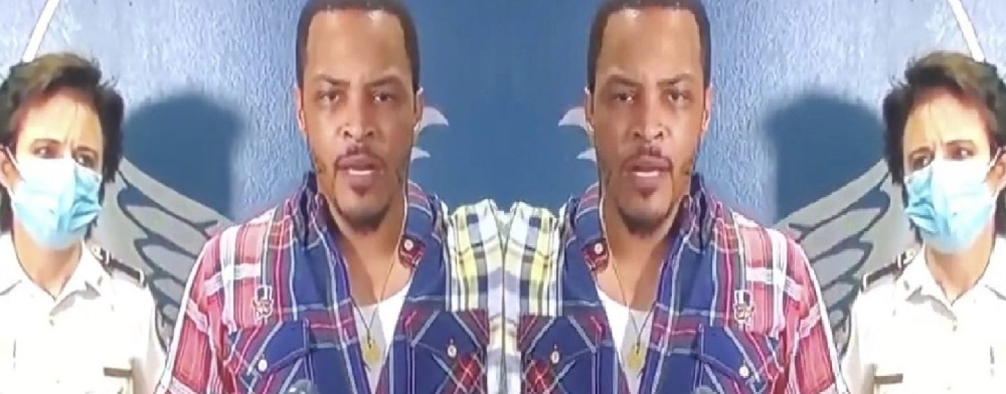 Rapper T.I. Says Atlanta Is Wakanda & Needs To Be Protected At All Cost! This Is Your KING! LOL (Video)