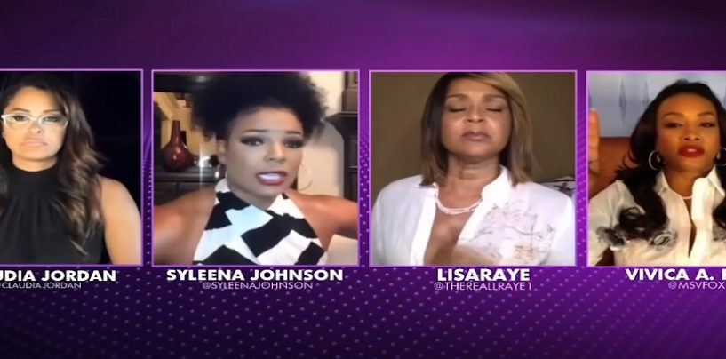 Vivica Fox, Claudia Jordan, Lisa Raye Go In Saying 50 Cent Just Cant Handle A Black Women! Bitter Black B*tches Speak! (Live Broadcast)