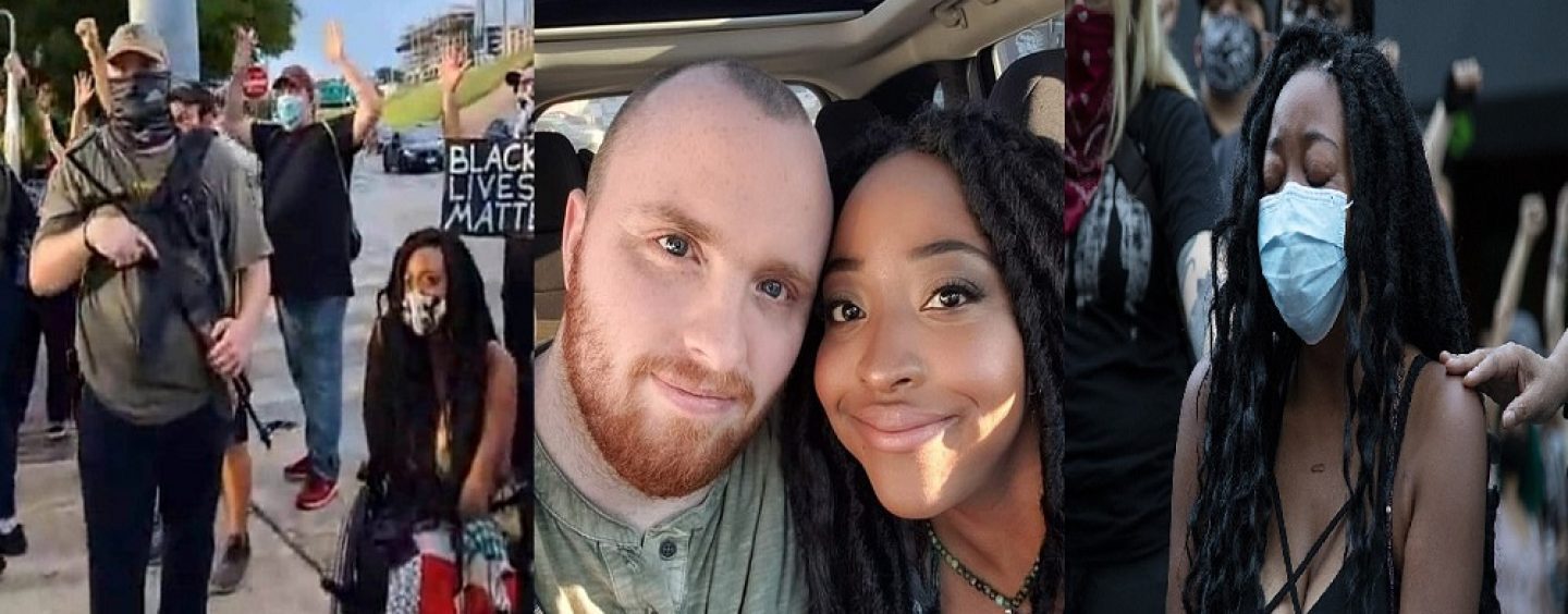 White Black Lives Matter Protester Shot & Killed While Marching In Austin With His Black Wheelchair Bound Girlfriend! (Video)