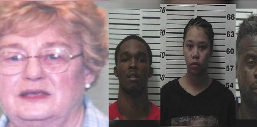 5 Blacks Torture, Beat & Burn 83 Year Old White Woman Who Hired Them To Work On Her Farm! (Video)