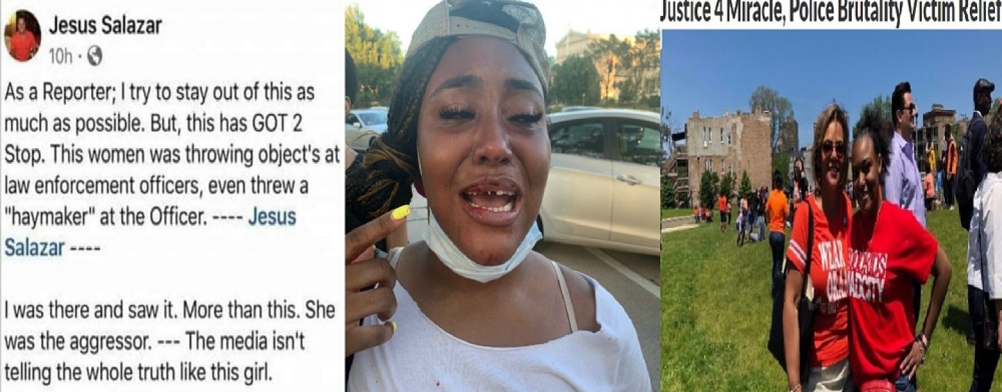 Black Woman Has Her Teeth Knocked Out By Police Then Gets Over 80k In Donations But Was She Really A Victim?