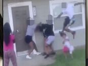 2 Hard Faced Hoes & A Lego Maniac Beat Up A Pregnant Woman & Her 4 Year Old Child On Video! (Video)