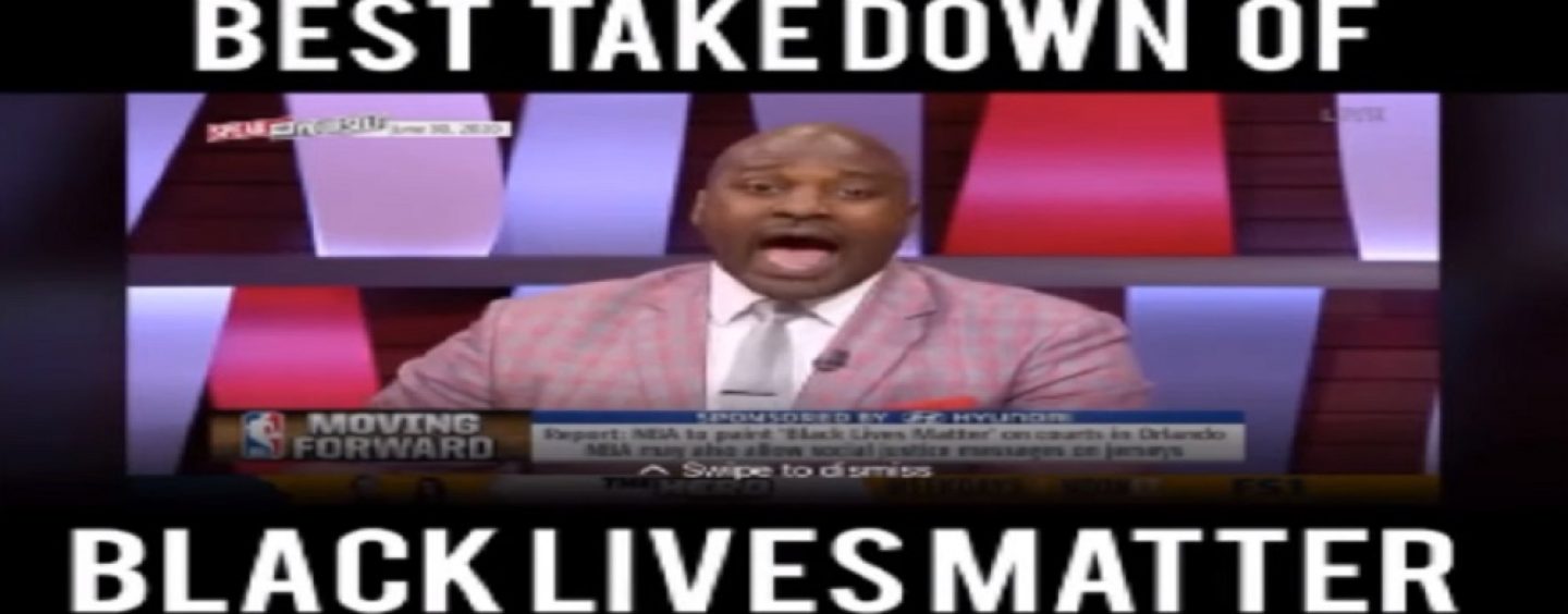 Dat Dude, Marcellus Wiley, Explains Why The NBA Painting Black Lives Matter On The Court Is Wrong! (Video)