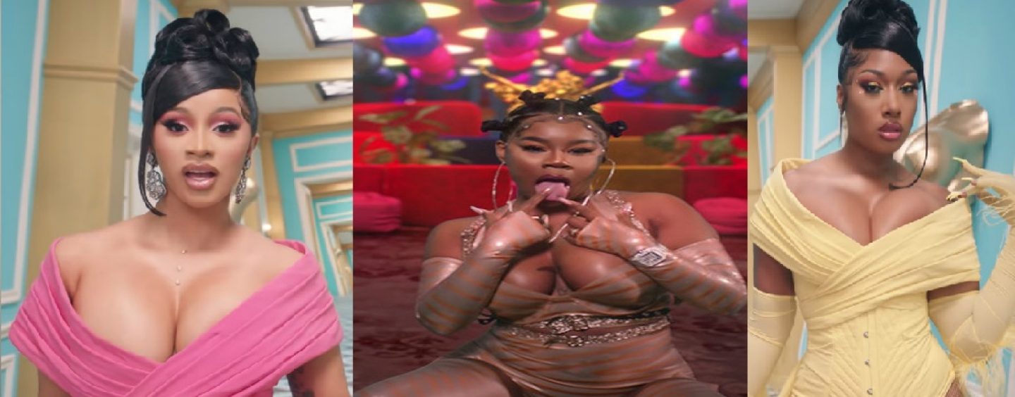 Apple TV, Cardi B & Some Other Ratchet Hoe Make Podcast Promoting Young Girls Sleeping With Men For Money! (Video)