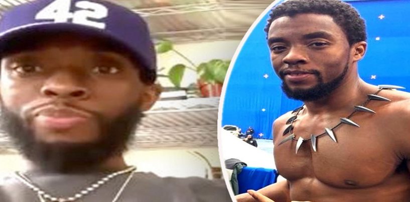 Black Panther Star Chadwick Boseman Dead At 43 From Colon Cancer! Shocking & Sad! (Video)