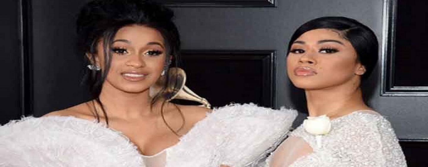 Cardi B & Her Sister Hennessy Carolina Being Sued By White People That They Tried To Shame For Being Racist! (Video)