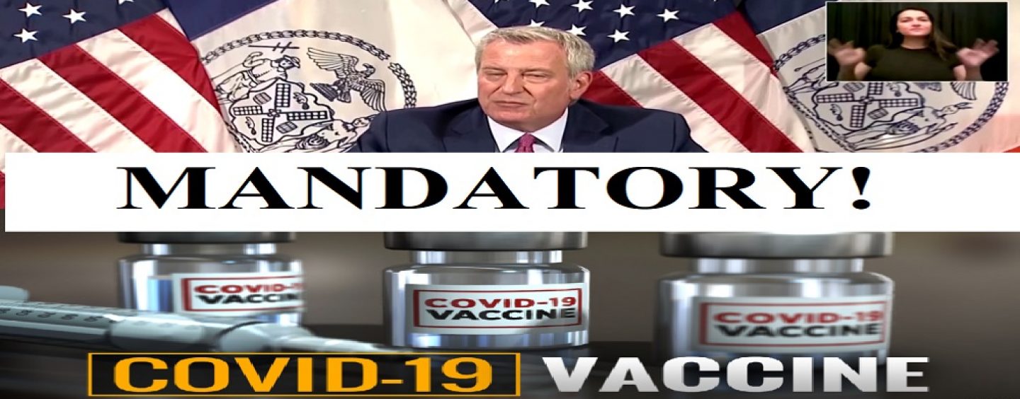 NYC Makes Being Vaccinated MANDATORY Or Else! Should Americans Be Forced To Get Vaccinated? (Live Broadcast)