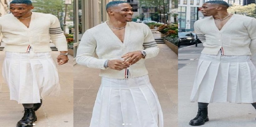 Russell Westbrook Breaks The Internet Wearing A Dress! Are You Bothered By His Clothing? Lets Talk! (Live Broadcast)
