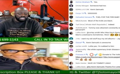 Kevin Samuels Calls Tommy Sotomayor To Tell Him That He Binge Watches His Show & Keep Up The Good Work! (Video)