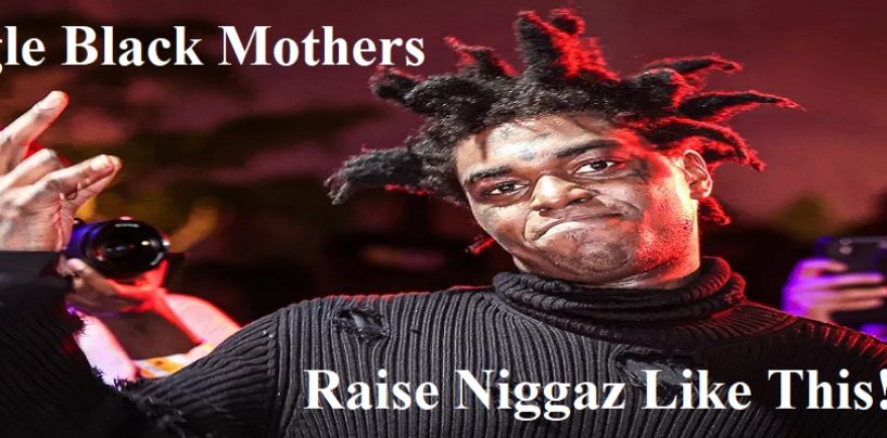 Rapper Kodak Black Dancing Sexually With His Mom Is Normal For Bastard Sons Of Single Black Mothers! (Live Broadcast)