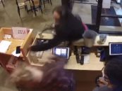 Black Woman Slaps Restaurant Manager After She Thought Her Credit Card Was Double Billed! (Video)