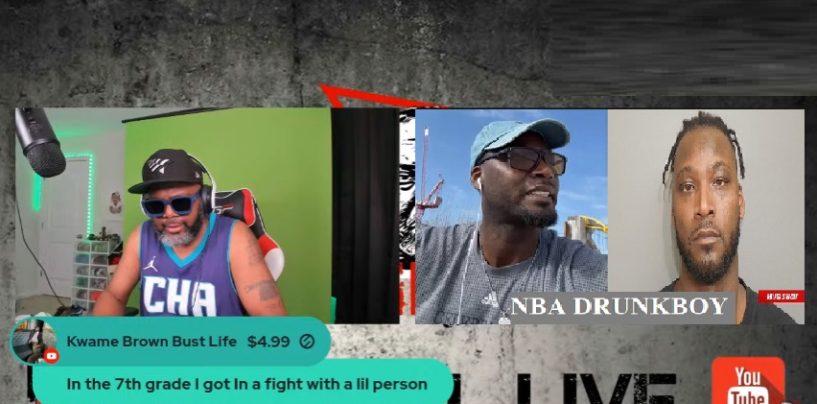 Kwame NBADrunkBoy Brown Explains Why He Broke The Window Trying To Punch His Baby Momma! (Live Broadcast)