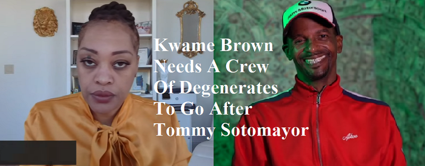 Tommy Sotomayor Claps Back At Charleston White, Raisinette Eye King Dissing Him For Kwame Brown! (Live Broadcast)