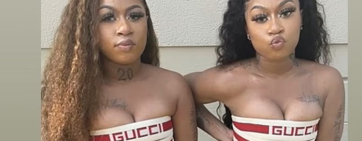 Ratchet Azz Famous Twins Arrested! Twin Goes On IG To Embarrass Her Man! (Live Broadcast)