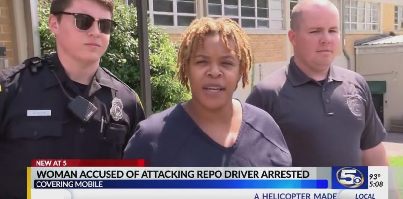 Alabama Woman Was Arrested For Beating Repo Man In 2018 Before She Abandoned Her Kids In 2023! (Video)