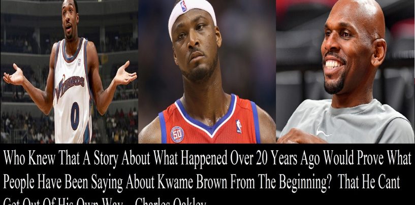 Gilbert Arenas Story About Jerry Stackhouse Punking Kwame Brown Exposed Why Kwame Will Always Be A Bust! (Live Broadcast)