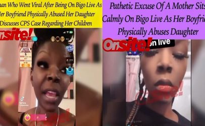 Mom Of 7 Allows Her Live In Boyfriend Severely Beat Her Daughter While She Broadcast It Online To Her Fans! (Live Broadcast)