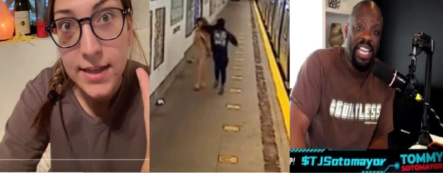 Tommy Sotomayor Ethers Black Niggly Bear Who Sucker Punched White Girl On Brooklyn Subway! (Video)