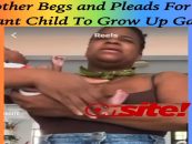 Black Mother Prays & Begs That Her Child Becomes Gay When It Grows Up! Is This Too Far? (Video)