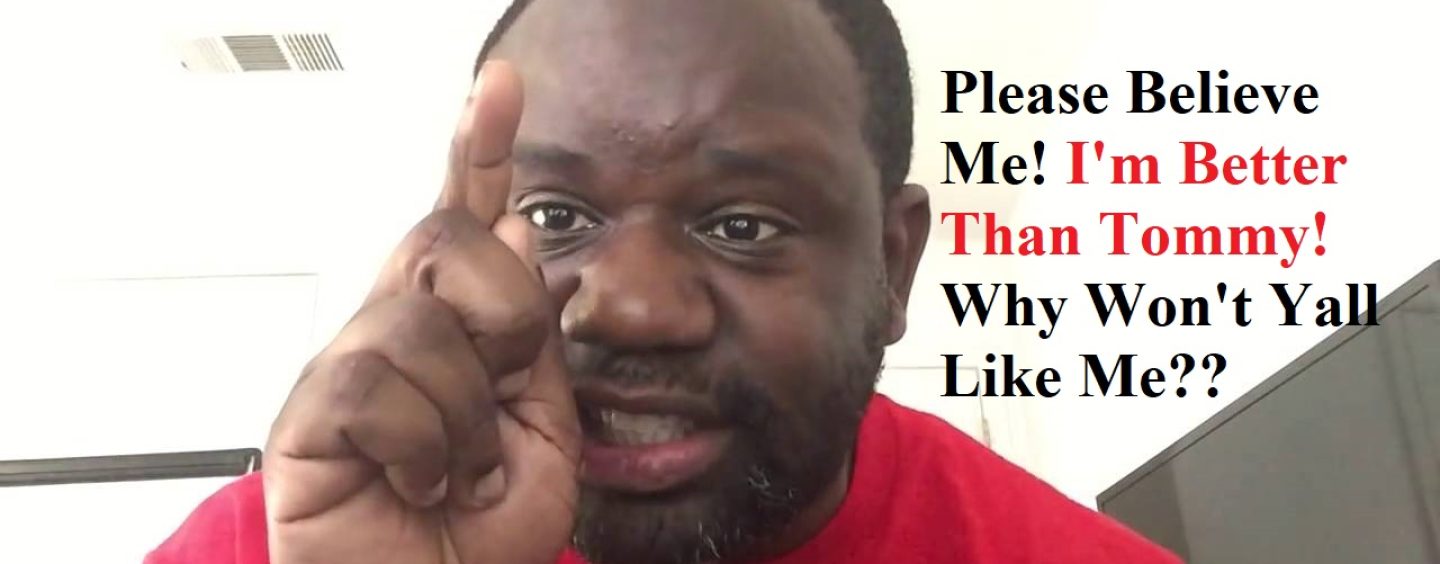 Old Face Duke-Chute Jackson Has A Nervous Breakdown Because His Own Fans Prefer Tommy Sotomayor! (Live Broadcast)