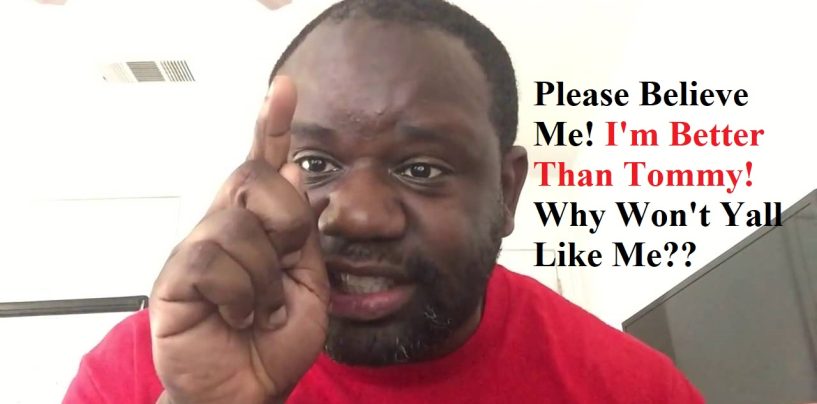 Old Face Duke-Chute Jackson Has A Nervous Breakdown Because His Own Fans Prefer Tommy Sotomayor! (Live Broadcast)