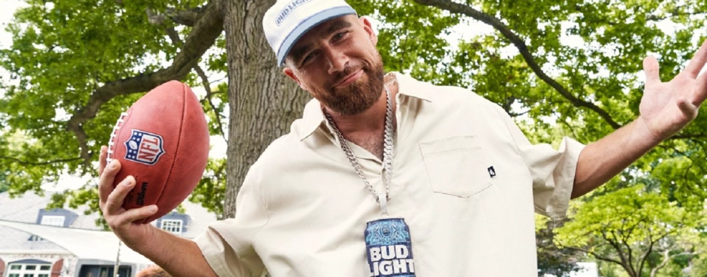 Bud Light Strikes Out Again With Desperate Travis Kelce Ad Designed To Make Men Seem Like Brutes! (Video)