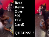 Black Woman Beats Another Woman Like A Dog Over $800 In Food Stamps! (Video)