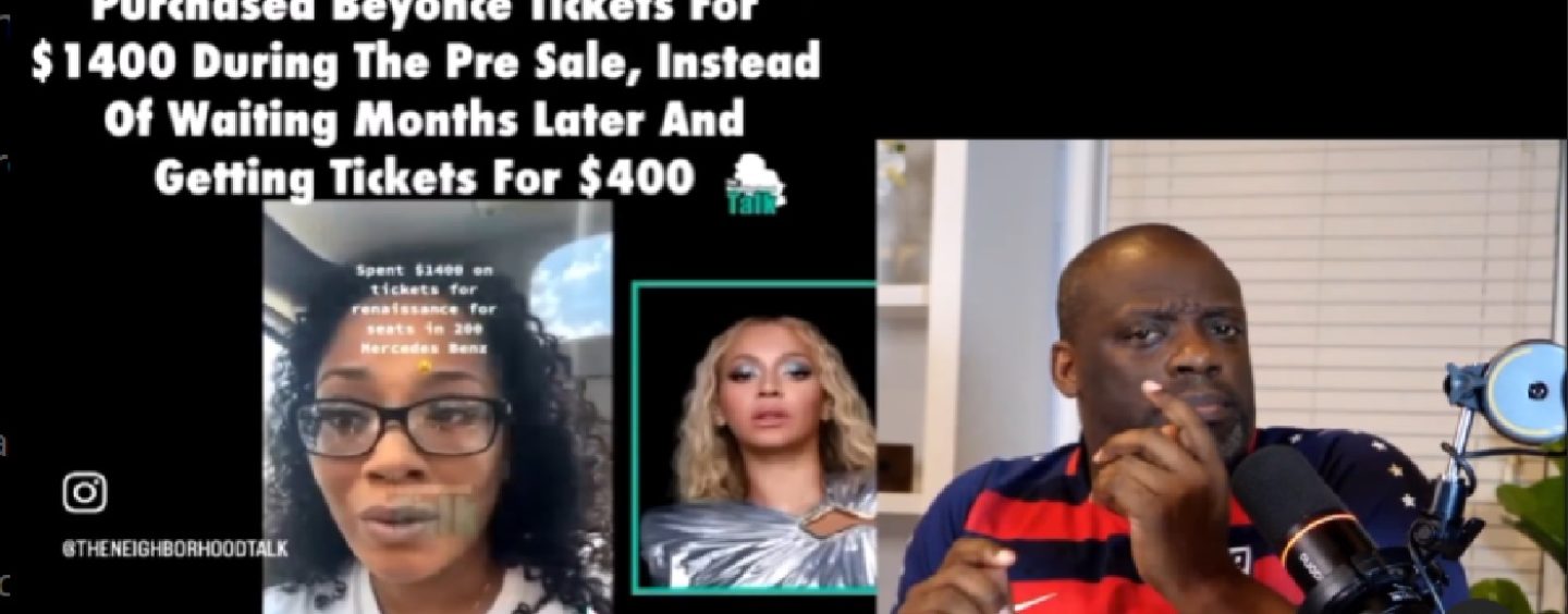 Black Woman Has Buyers Remorse After Paying $1400 For Beyonce Tickets In Atlanta! (Video)