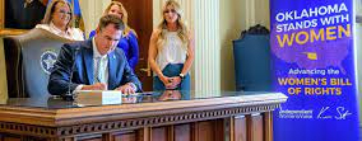 Republican Gov Signs Executive Order To Define The Words ‘Woman’ And ‘Female’