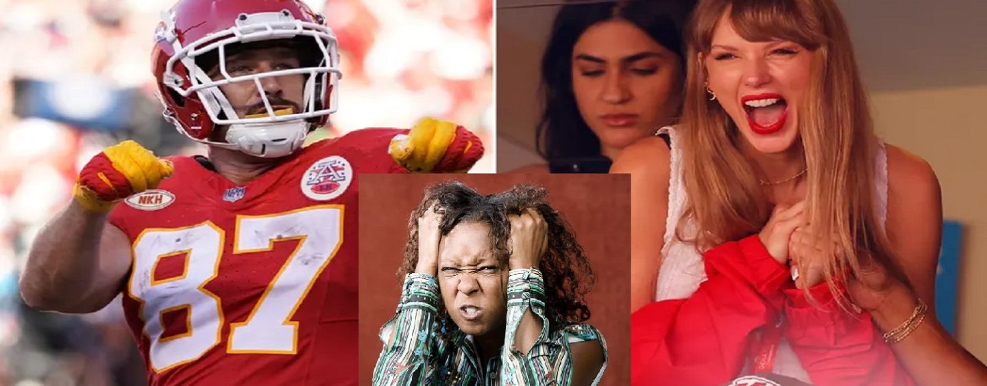 Taylor Swift At Chiefs Game Confirms Relationship With Travis Kelce Making Black Women Angry! (Live Broadcast)