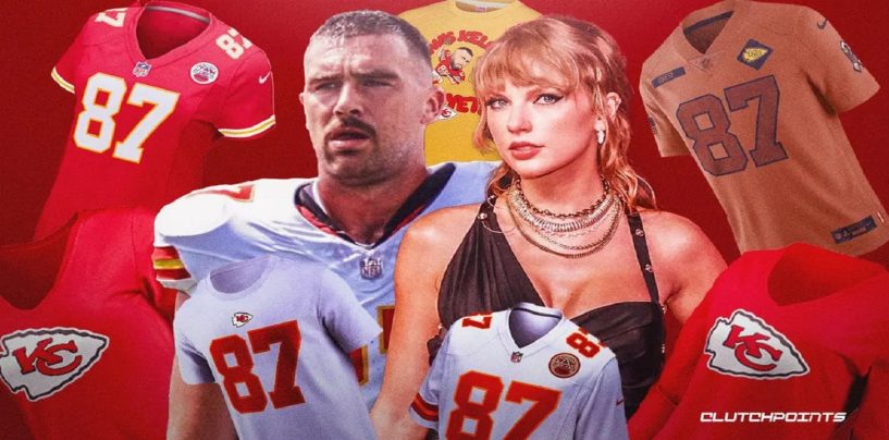 Taylor Swift Helped Increase Travis Kelce Jersey Sells By 400% Just By Attending His Game! Why Can’t Black Women Do The Same?