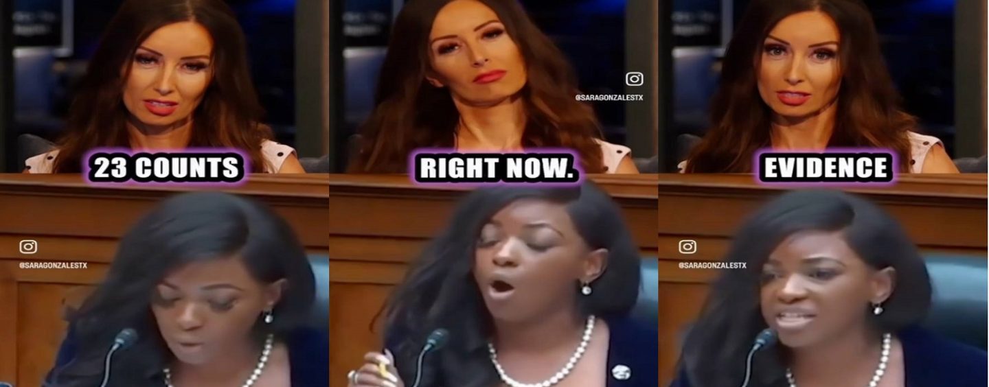 Sara Gonzales Calls Representative Jasmine Crockett A Ghetto Hoodrat For Her Speech On Biden! Do You Agree? (Video)