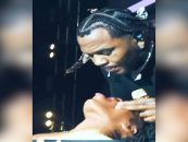 Pregnant Black Female Fan Allows Rapper Kevin Gates To Spit In Her Mouth During Concert! (Video)