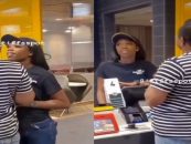 Black Female McDonalds Employee Tries To Fight Gay Customer While Using Homophobic Slurs! (Video)