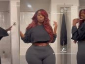 This Black Woman Has Thousands Of Followers For Flaunting A Fake Ass & Fake Hair! (Video)
