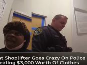 Black Woman Caught Shoplifting Says She Can’t Be Arrested Is Because Shes “A Black Queen”! (Live Broadcast)