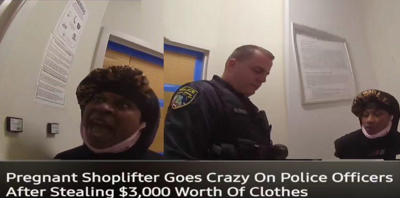 Black Woman Caught Shoplifting Says She Can’t Be Arrested Is Because Shes “A Black Queen”! (Live Broadcast)