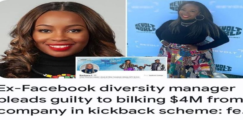 Black Ex-Facebook Diversity Manager Pleads Guilty To Stealing $4M In Company Kickbacks! (Video)