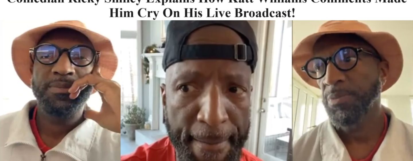 Comedian Ricky Smiley Explains Why He Broke Down Crying Over Katt Williams Dissing Him On Club Shay Shay! (Live Broadcast)