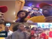 Black Man Refused Service By Hooters Waitress For Wearing Trump Hat! (Live Broadcast)