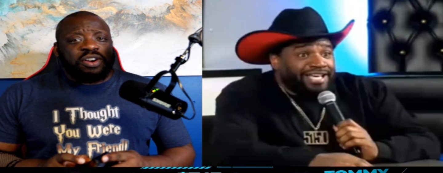 Lame Comedian Corey Holcomb Steals Tommy Sotomayor’s Talking Points About Black Women & Weaves! (Video)