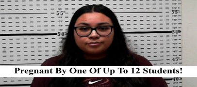 Teacher Arrested For Having Sex With Students Informs Arresting Officers That Shes Pregnant! (Video)