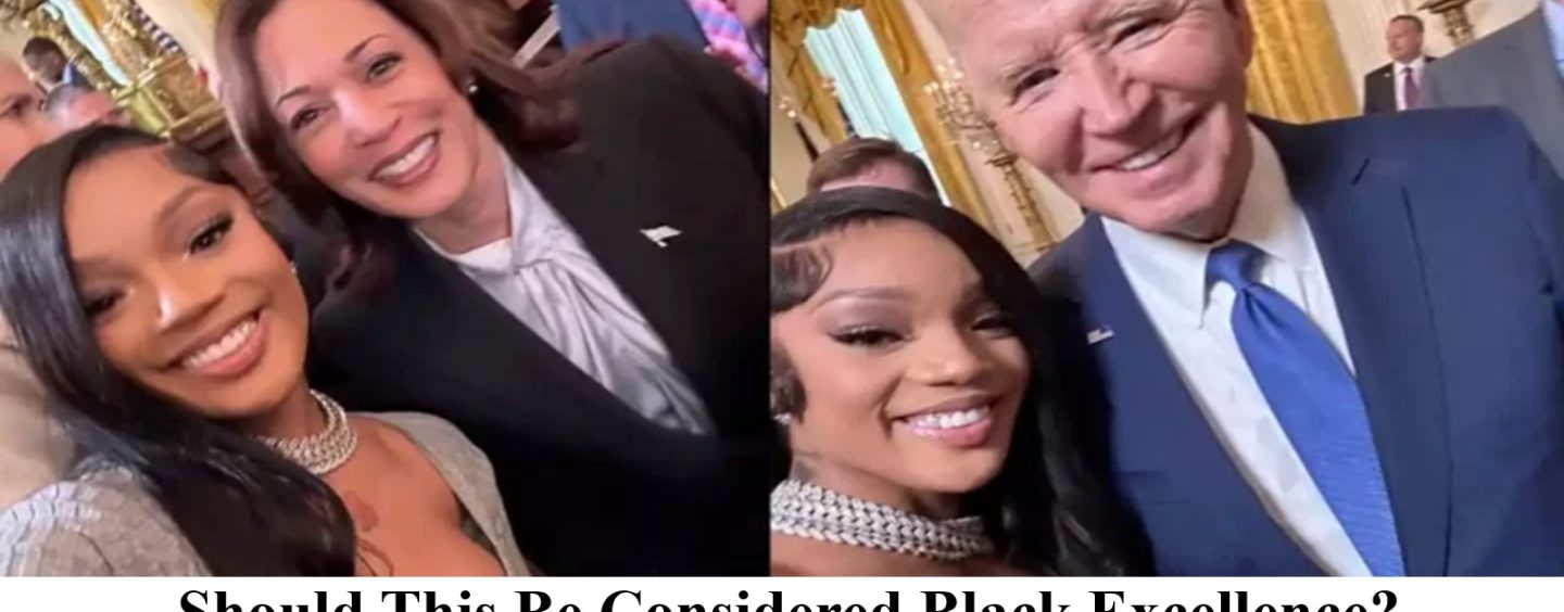 Ratchet Rapper GloRilla Visits Joe Biden & Kamala Harris! Should Blacks Be Impressed Or Insulted? (Live Broadcast)