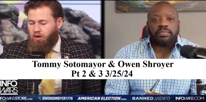 Owen Shroyer & Tommy Sotomayor! P-Diddy, Candace Owens, Jews, Trans & Cancel Culture! Pt 2 & 3 (Video 3/25/24)