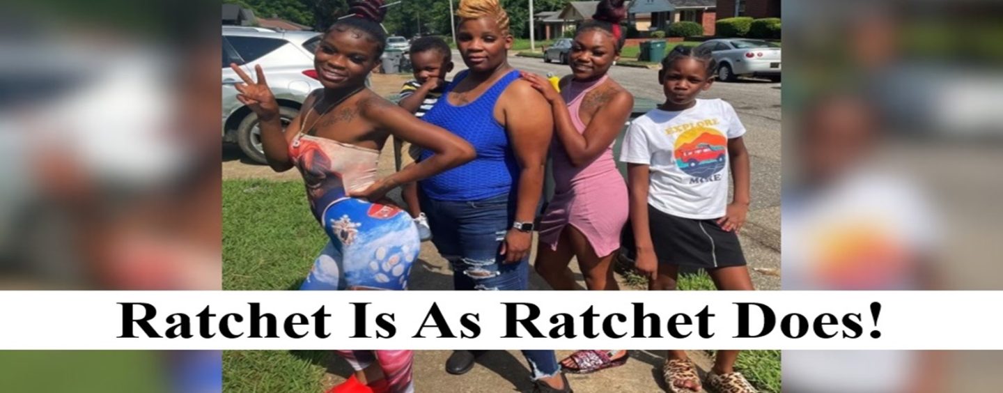 Hoodrat Pregnant Mom Of 4 Shot & Killed By Thug During Teen-Girl Brawl In Memphis TN! (Video)