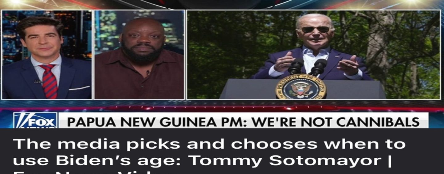 The Left Picks & Chooses When To Acknowledge President Bidens Age! Tommy Sotomayor w/ Jesse Watters! (Video Replay)